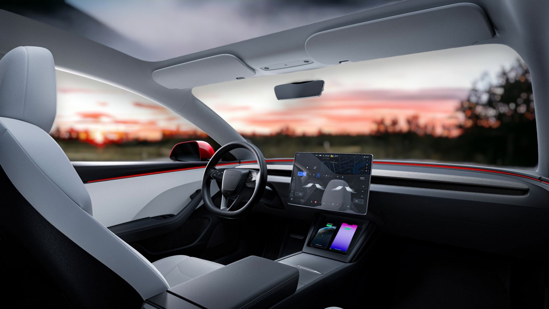 Accessoires intérieur Tesla Model 3