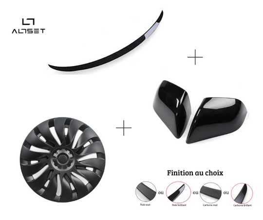 Pack premium : Accessoires extérieur Model Y