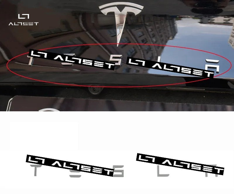 Logo toutes lettres Tesla